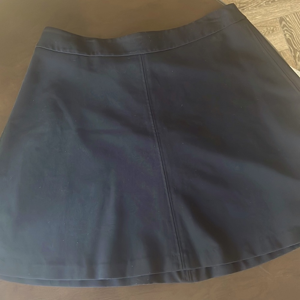 Black A line skirt